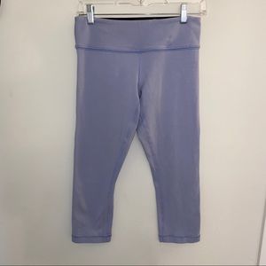 Lululemon 19” Crop Leggings Purple